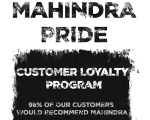 Mahindra Pride Customer Loyalty